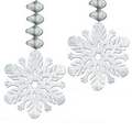 Foil Snowflake Danglers